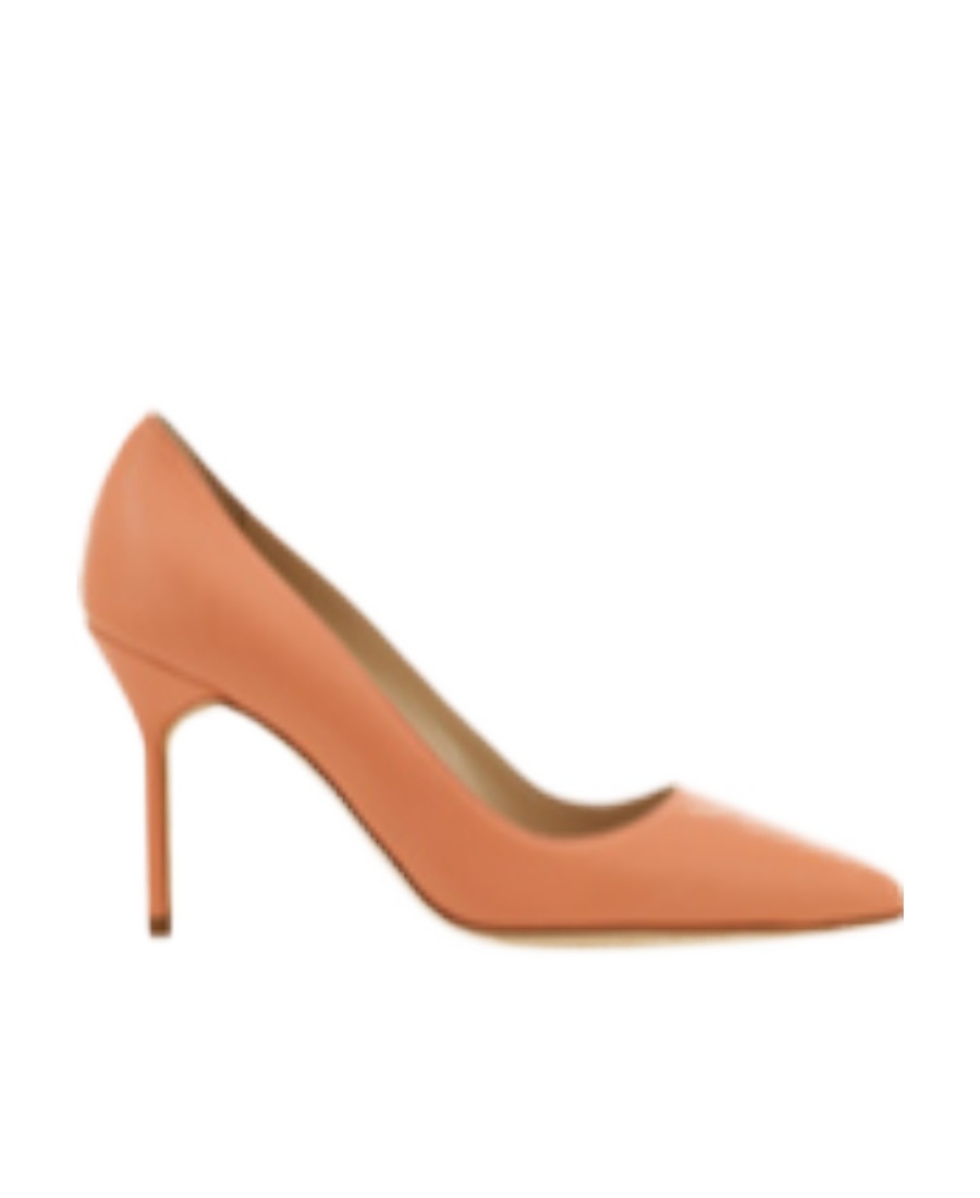 MANOLO BLAHNIK MANOLO BLAHNIK BB POINTED-TOE SLIP-ON PUMPS