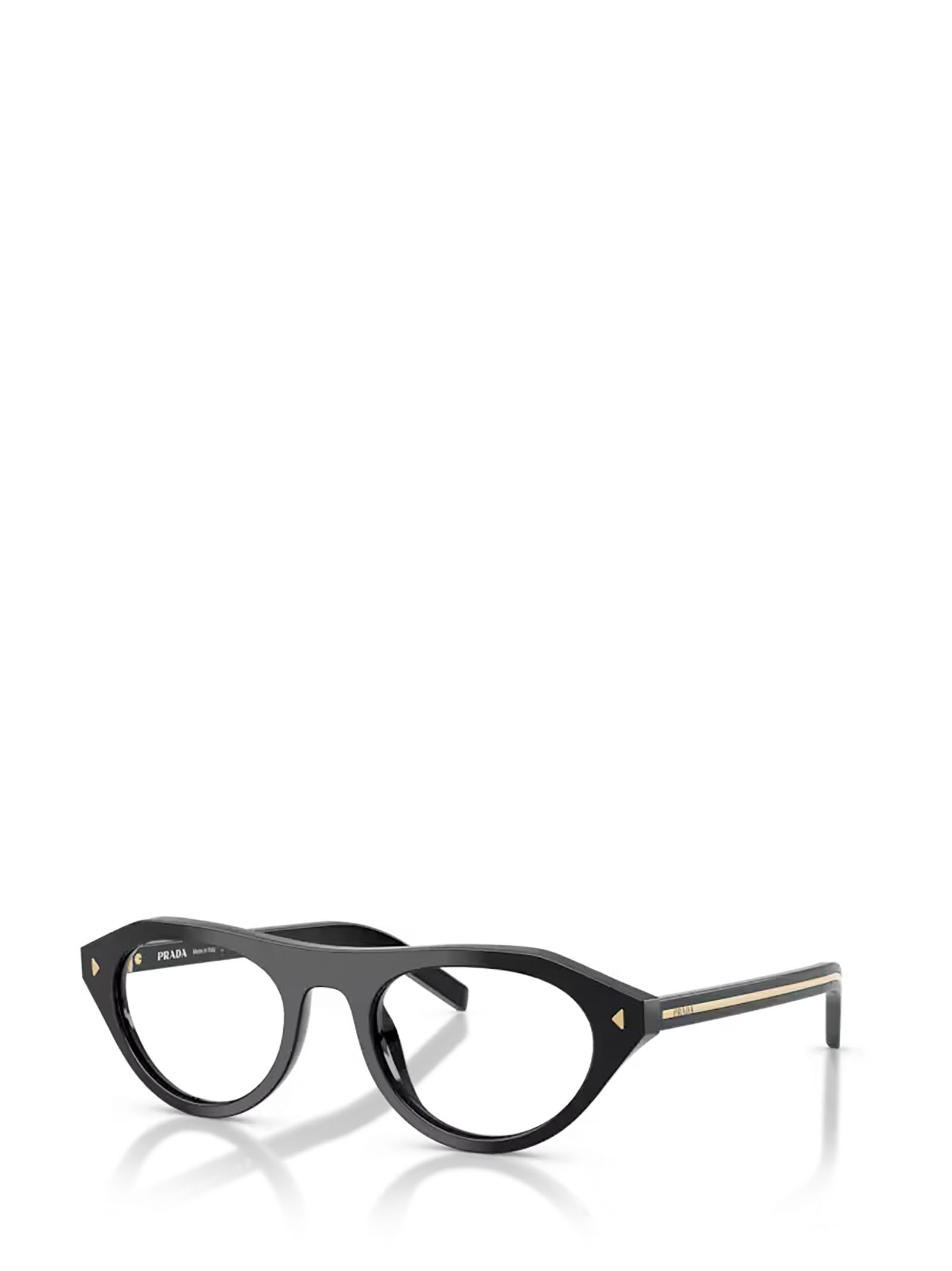 Prada Full Frame Plain Mirror In Black