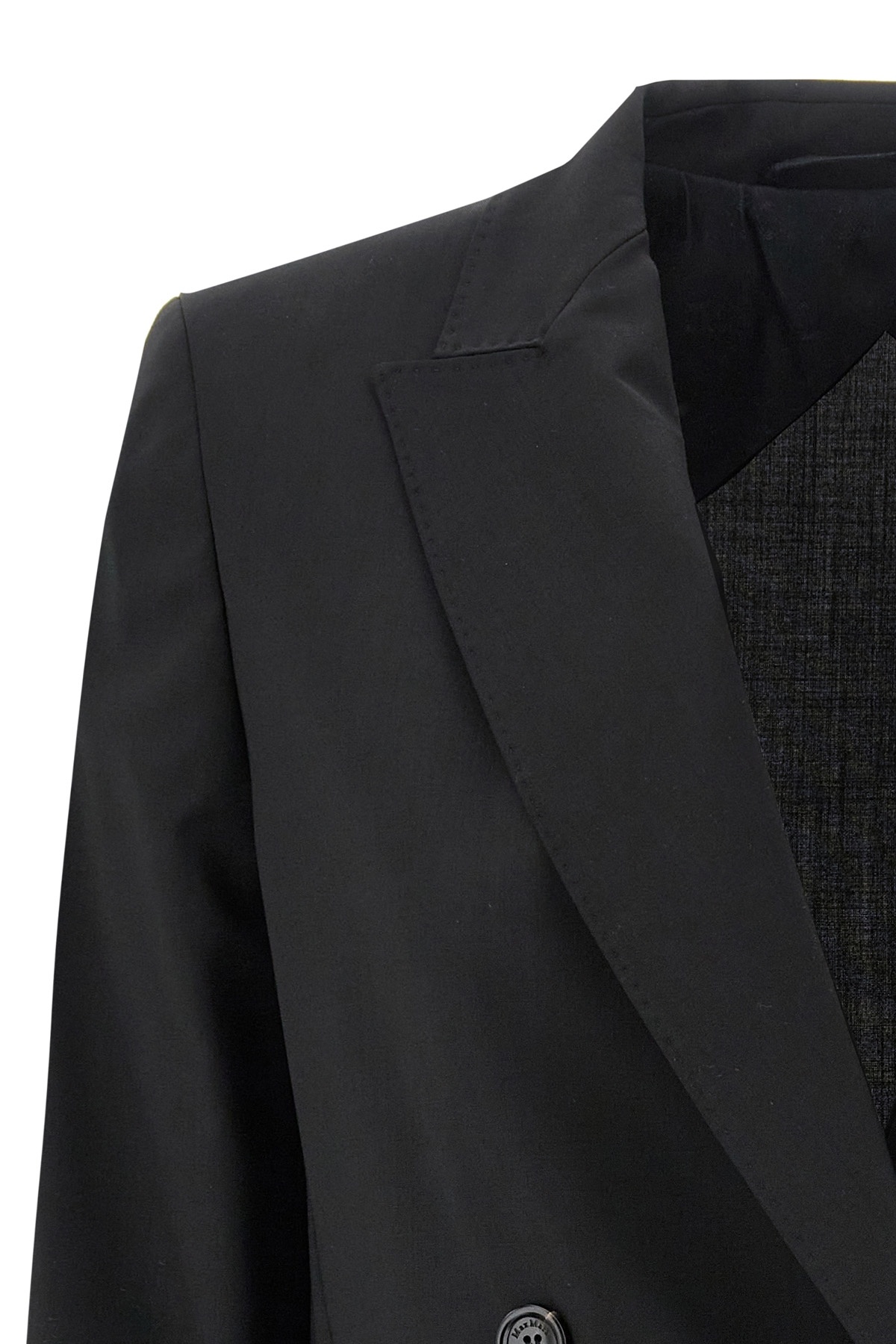 Max Mara Kent Double-breasted Coat In Black