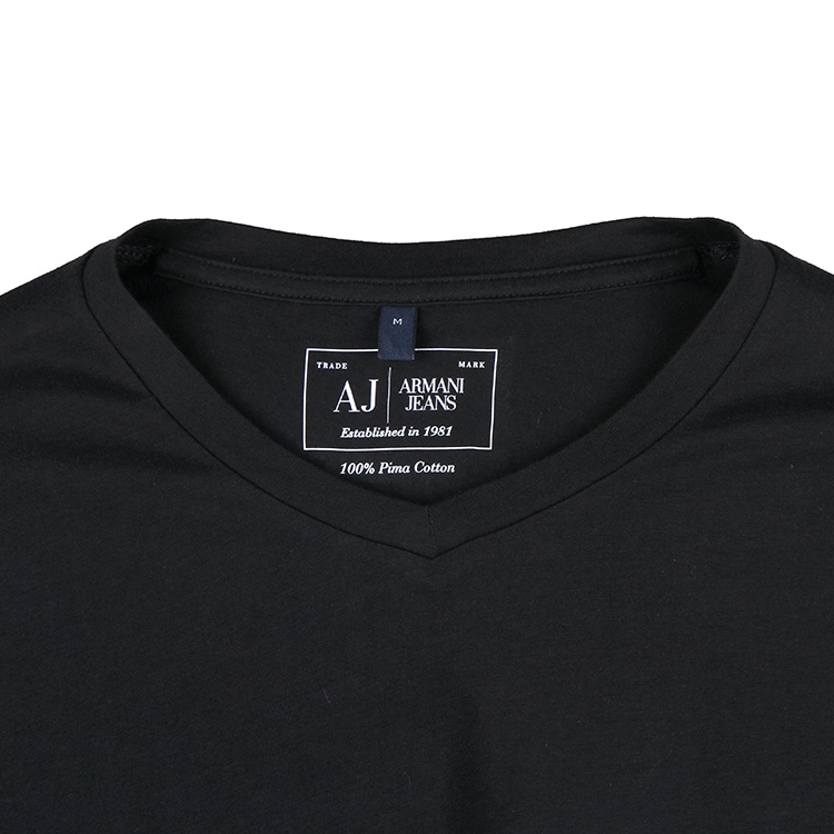 ARMANI JEANS LOGO DETAILS T-SHIRT