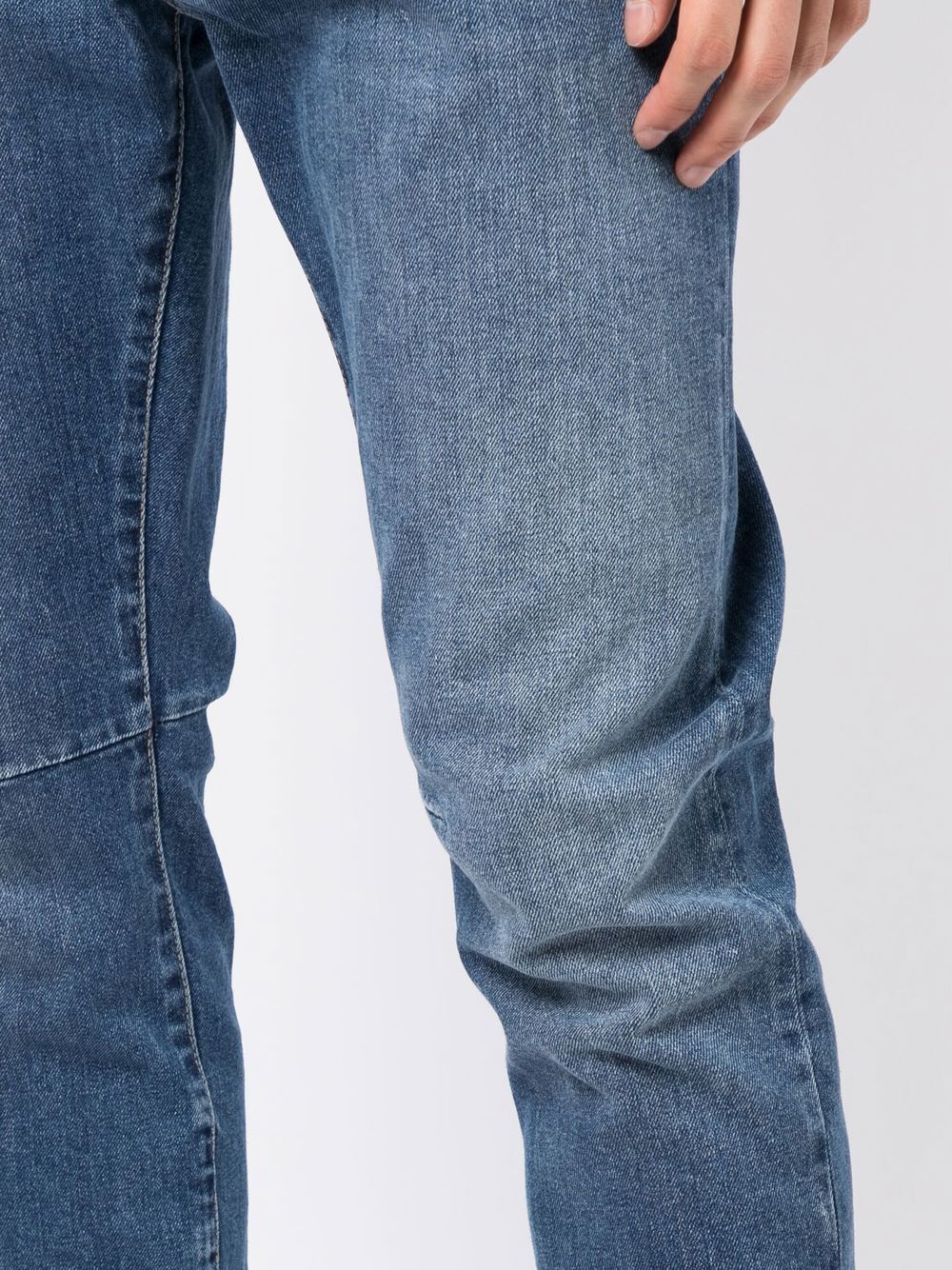 Brunello Cucinelli Slim-cut Mid-rise Jeans In Blue