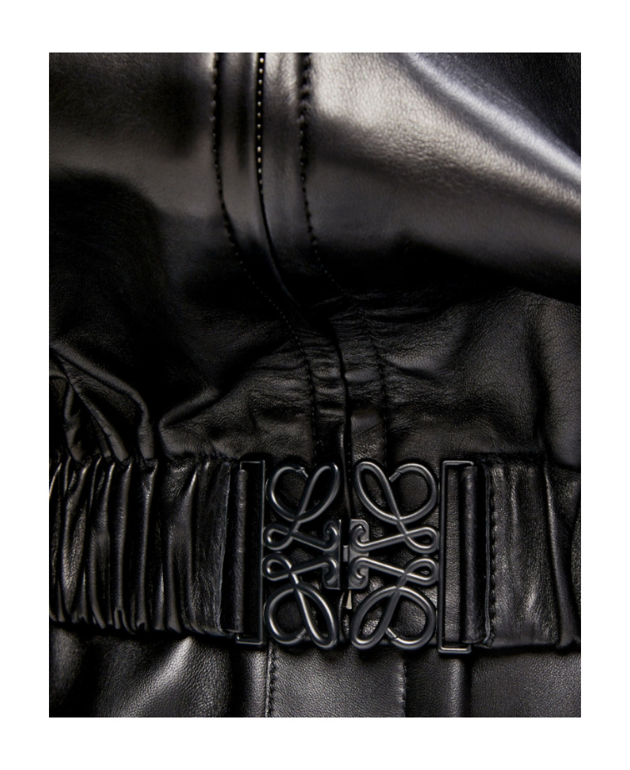 Loewe Bomber Jacket In Nappa In Black