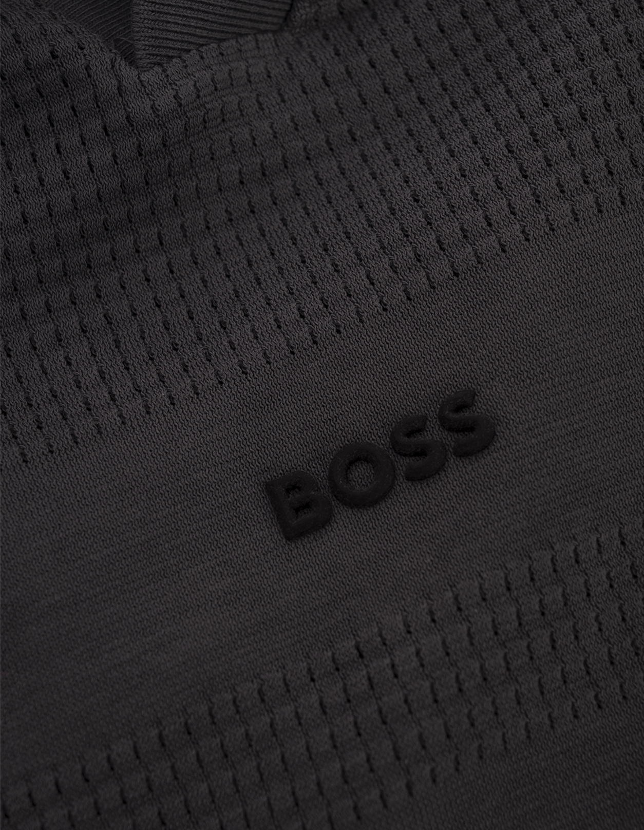 Hugo Boss Boss Relaxed-fit Short-sleeved Polo Shirt In Gray