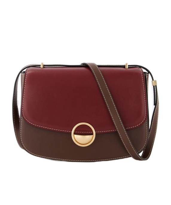Vanessa Bruno Romi Flip Shoulder Bag In Red