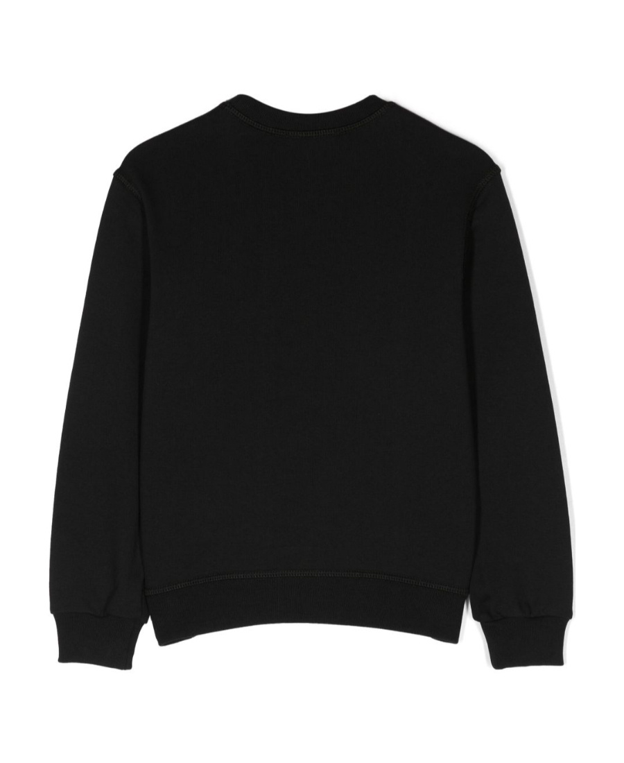 DSQUARED2 LOGO PRINTED ROUND NECK SWEATER