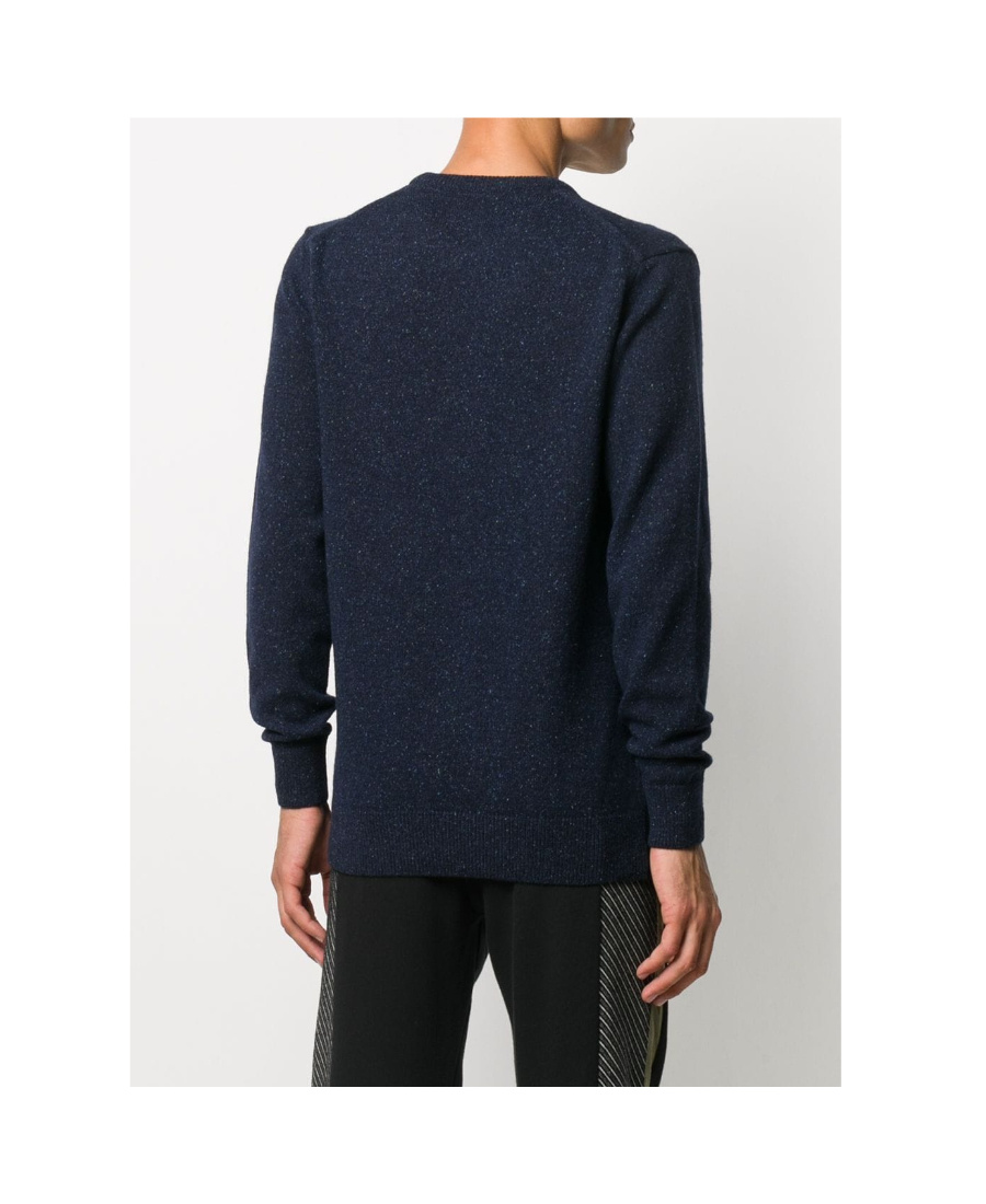 Barbour Embroidered Logo Jumper In Blue