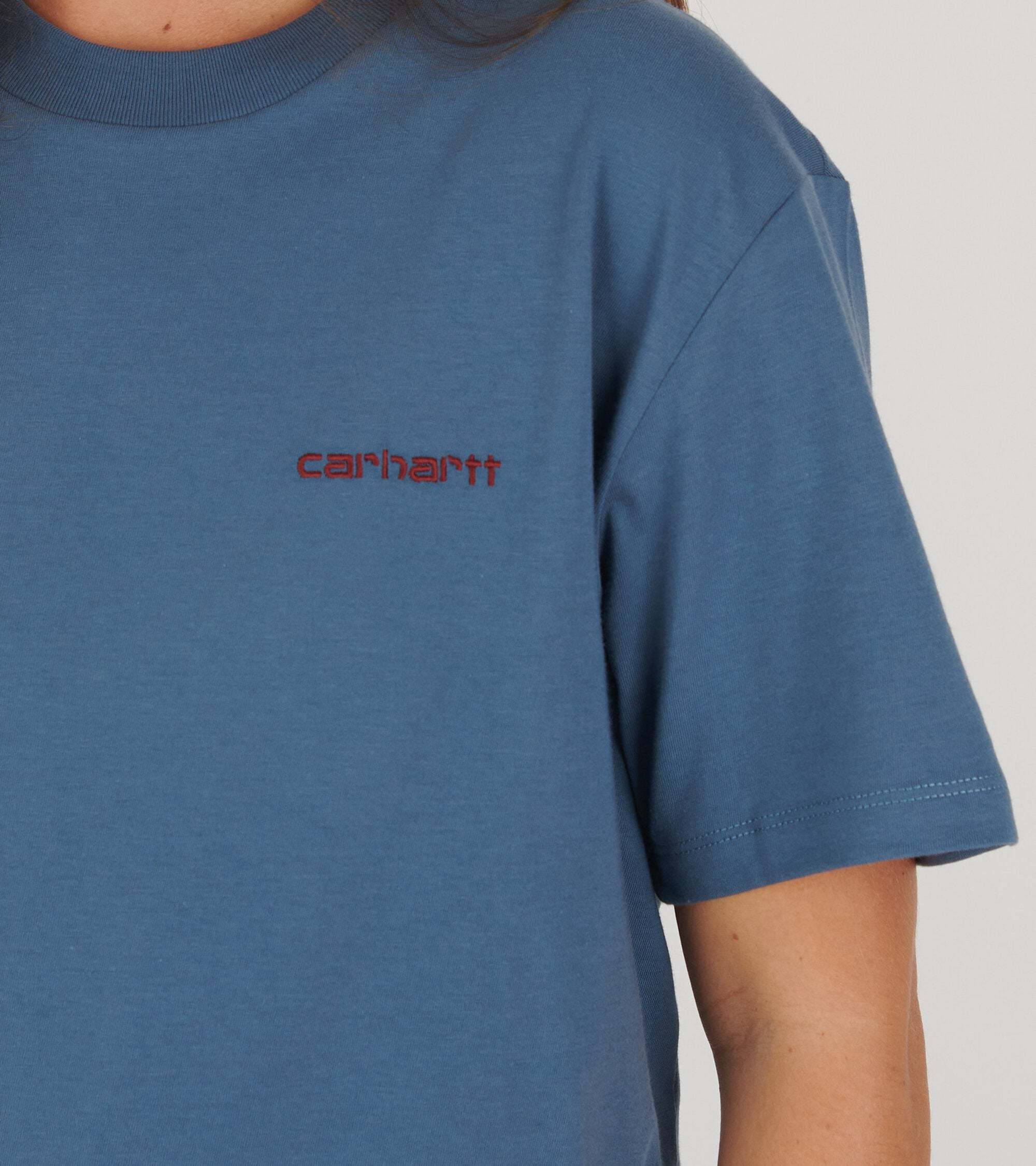 Carhartt W S/s Script Embroidery T-shirt