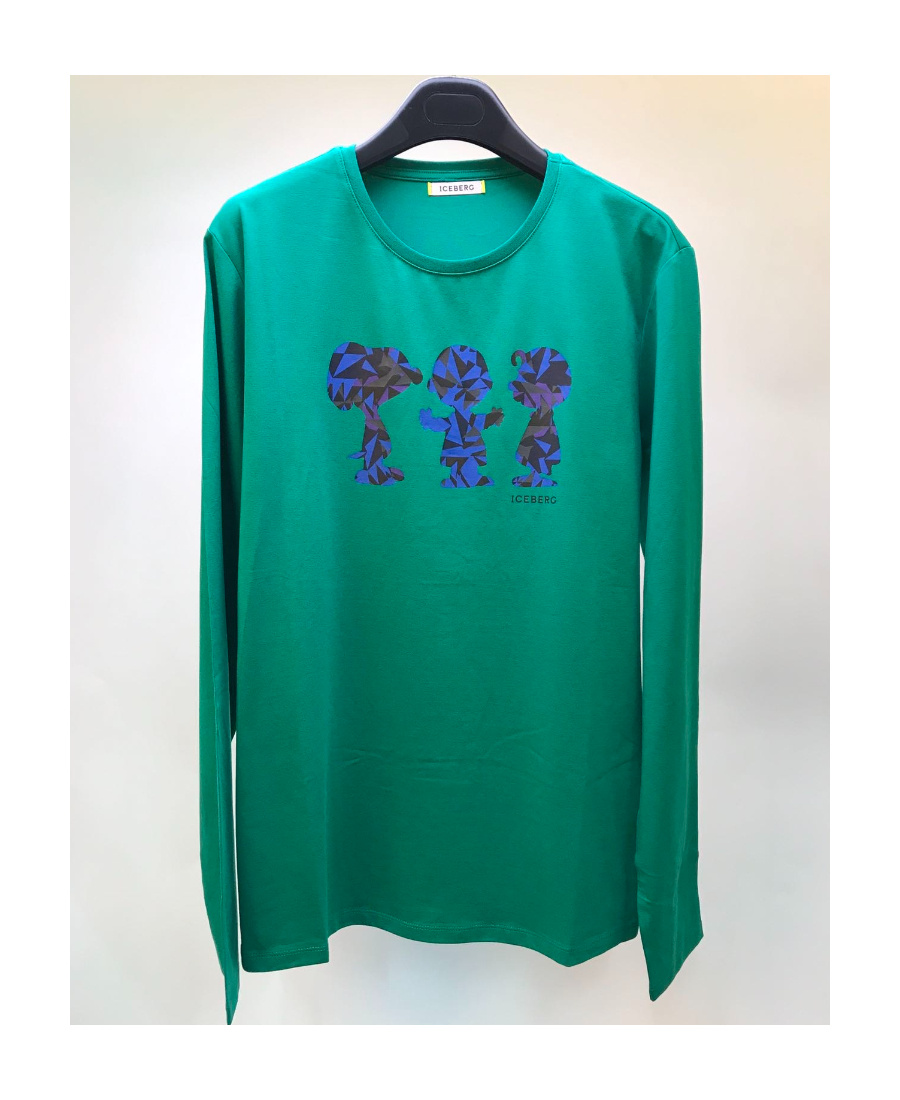 ICEBERG LOGO LONG-SLEEVED T-SHIRT