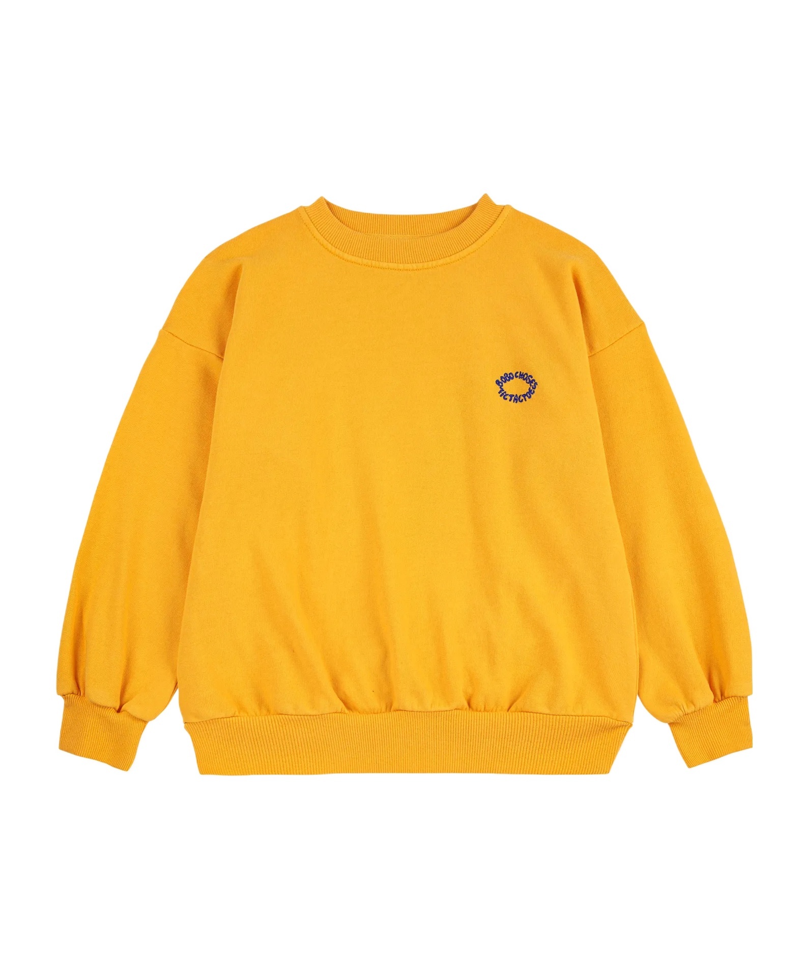 Bobo Choses Crew Neck Sweatshirt In Yellow