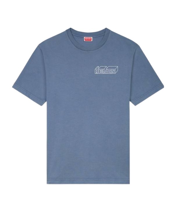 Kenzo Short-sleeved T-shirt In Blue