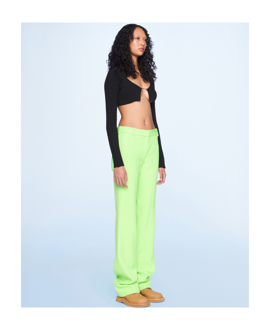 Jacquemus Le Maille Pralu Sweaters And Cardigans In Black
