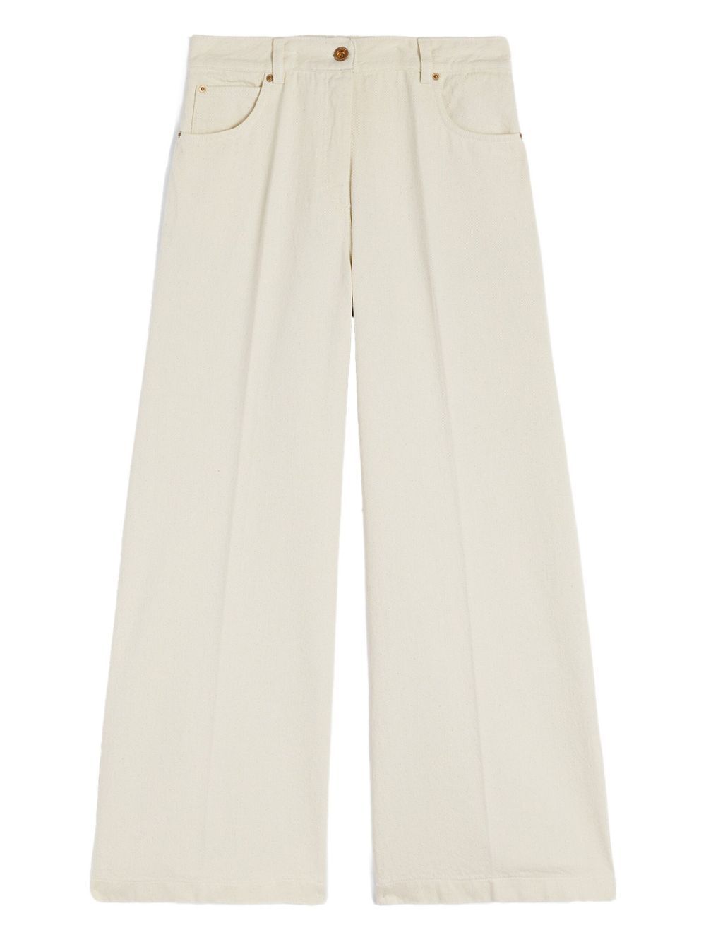 Aspesi Wide-leg Casual Pants In Neutral