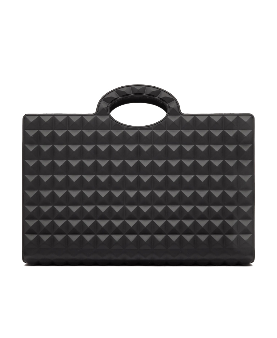 Valentino Strukturierter Shopper In Black