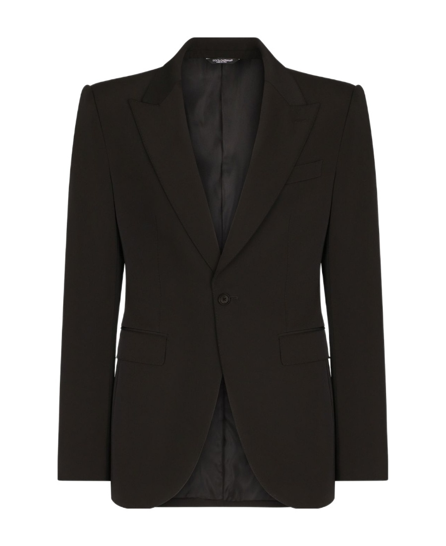 Dolce & Gabbana Single-breasted Blazer In Black