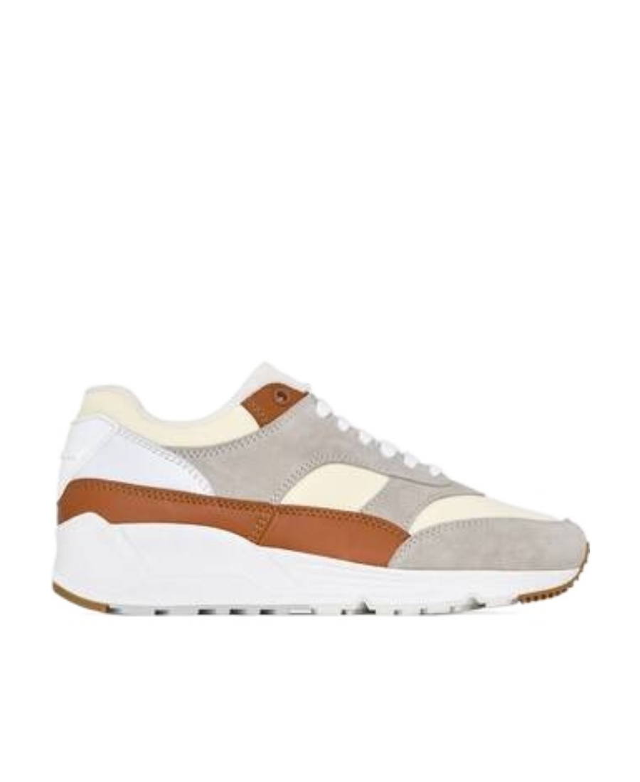 Saint Laurent Men's Bump 15 Nylon And Leather Low-top Sneakers In White