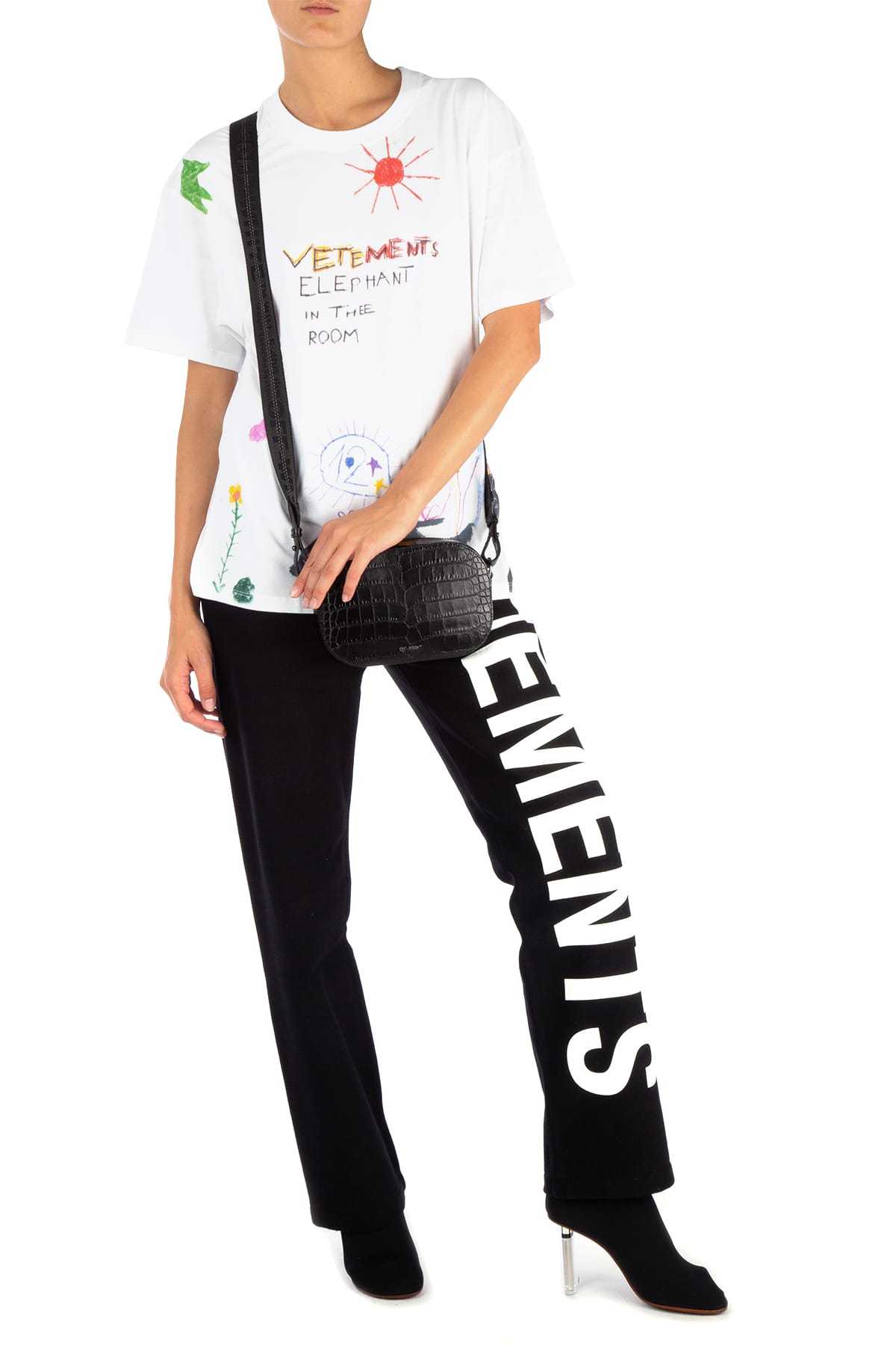 Vetements Knitted Hosiery Boots In Black