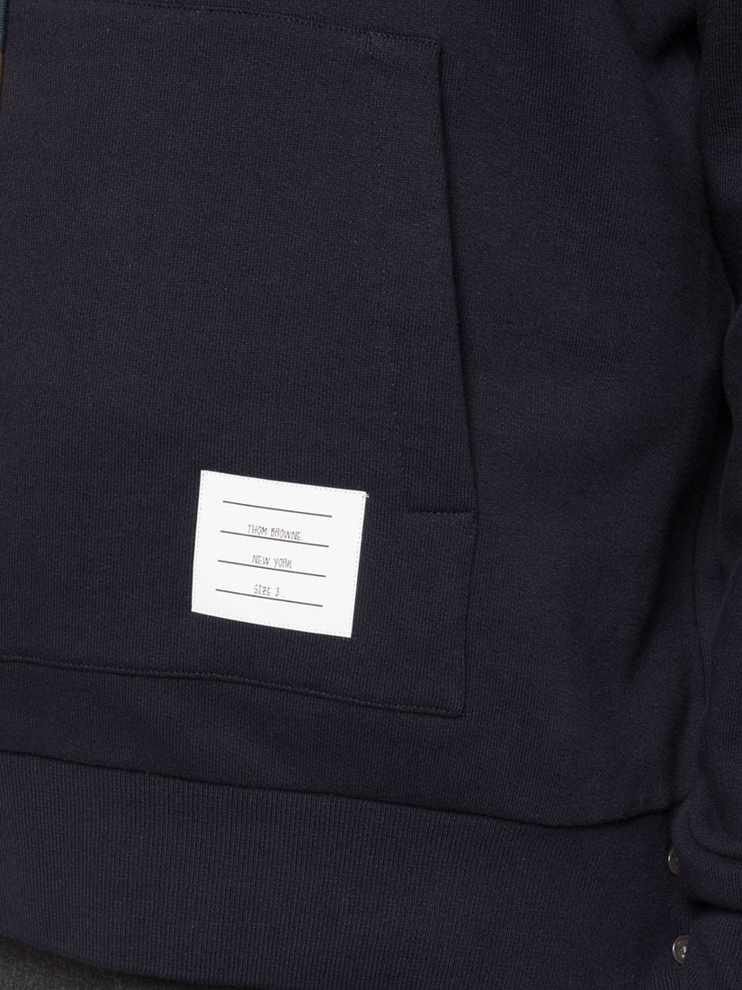 Thom Browne Men's Sweatshirt With Embroidery In Black
