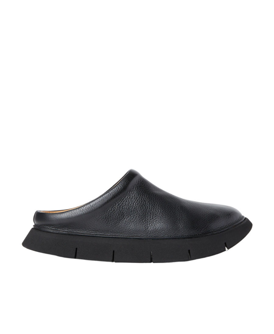 Marsèll Intagliato Round-toe Slippers In Black