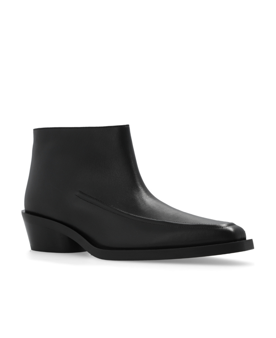 PROENZA SCHOULER BRONCO LEATHER ANKLE BOOTS