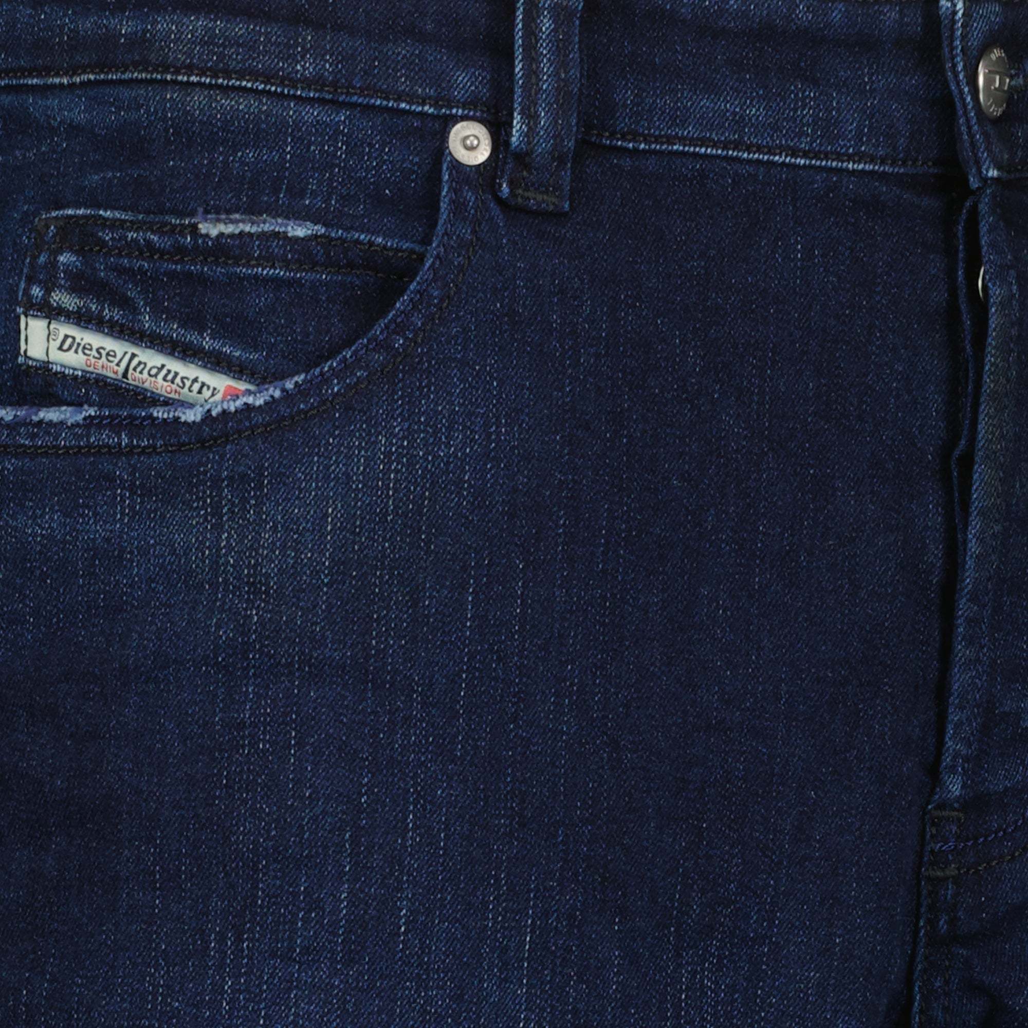 Diesel 1993 D-vyl Logo-plaque Jeans In Blue