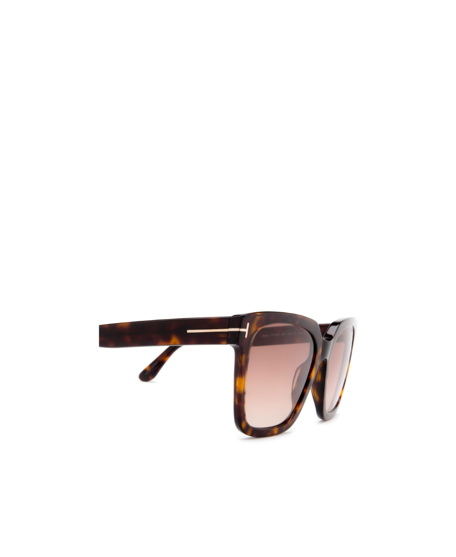 Tom Ford Eyewear Selby Square Frame Sunglasses In Black