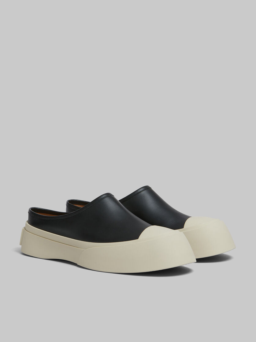 Marni Black Pablo Sabot Slip-on Loafers In Black