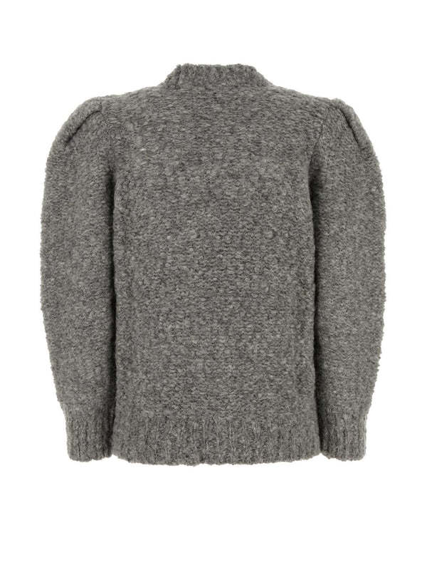 Isabel Marant Emma Wool Pullover In Gray
