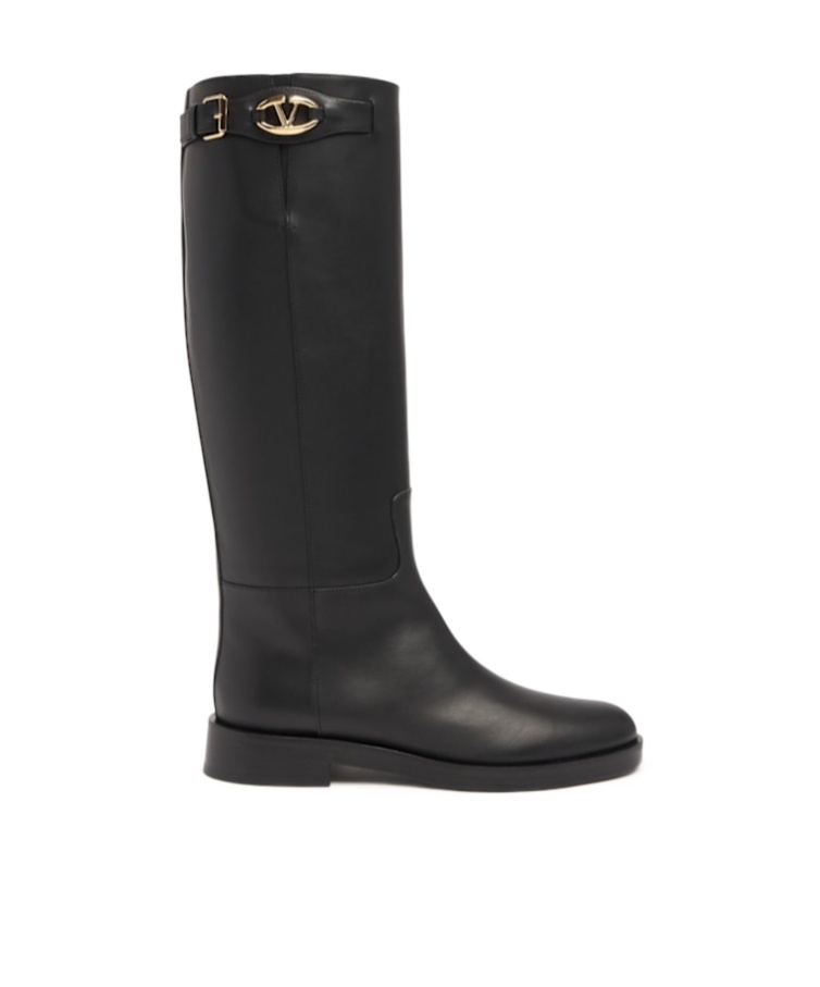 Valentino Garavani Boot Vlogo The Bold Edition Black
