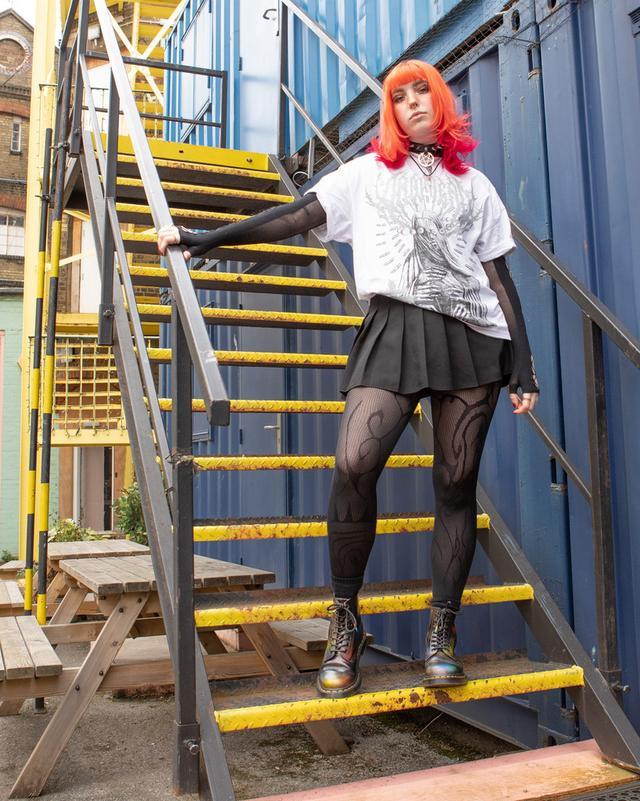 Dr. Martens' 1460 Pride Leather Lace-up Boots In Brown