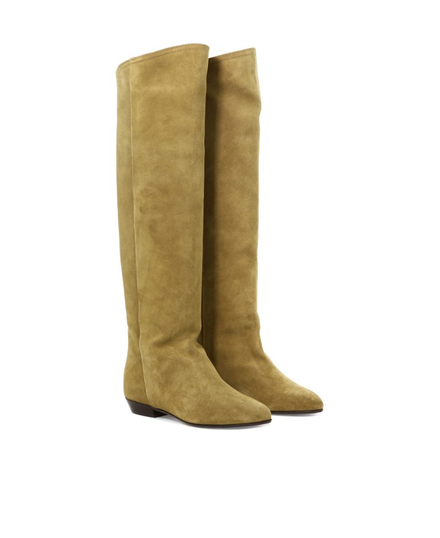 Isabel Marant Put On Boots In Green
