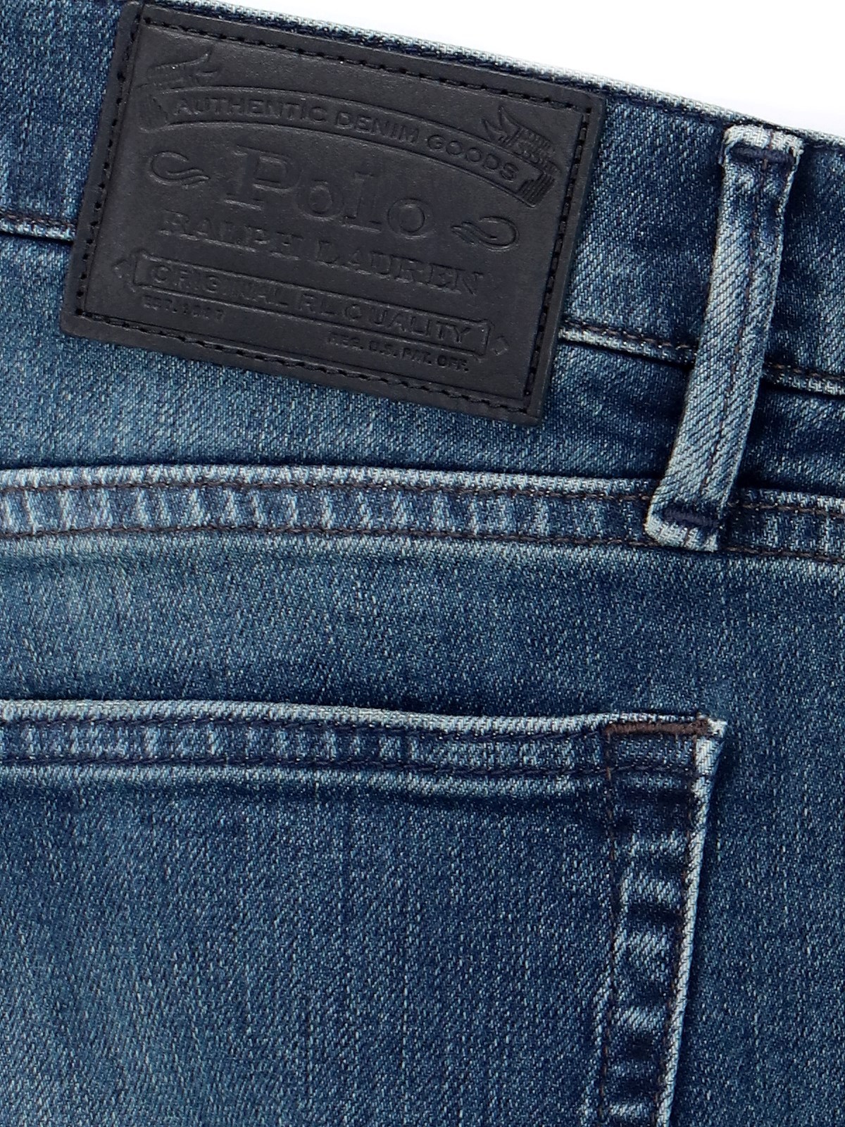 Polo Ralph Lauren Straight Leg Jeans In Blue