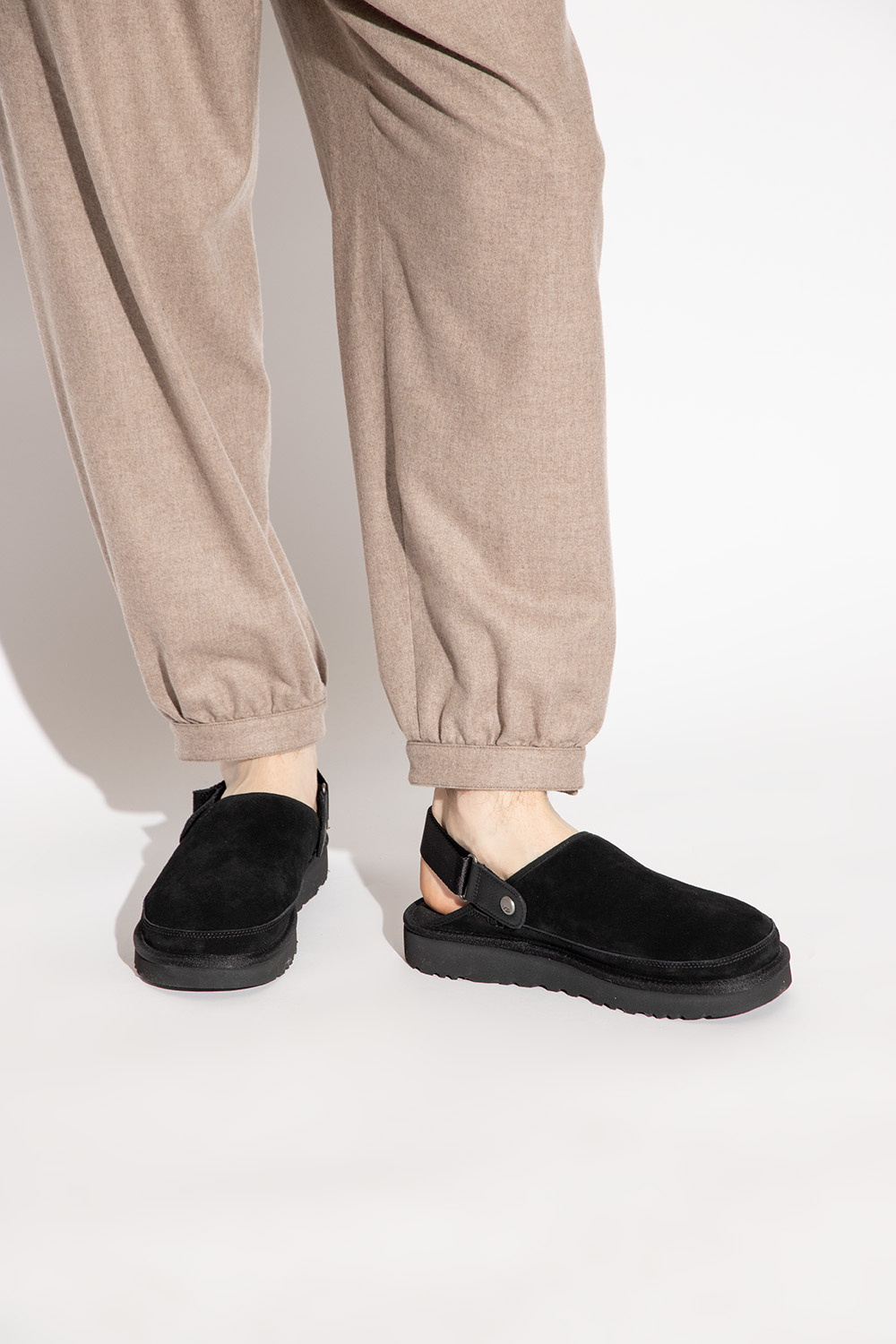 Ugg Goldencoast Water Repellent Slingback Clog In Black
