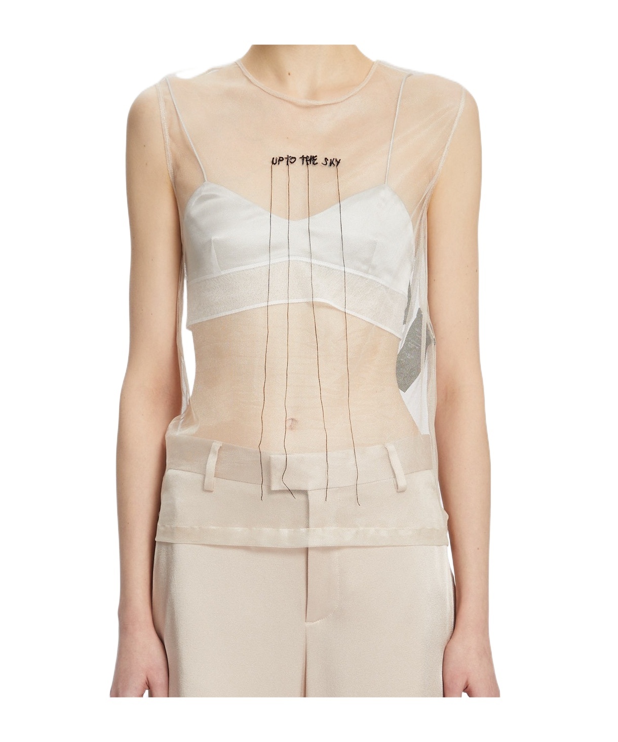 Ann Demeulemeester Long-sleeved Tops In Multi