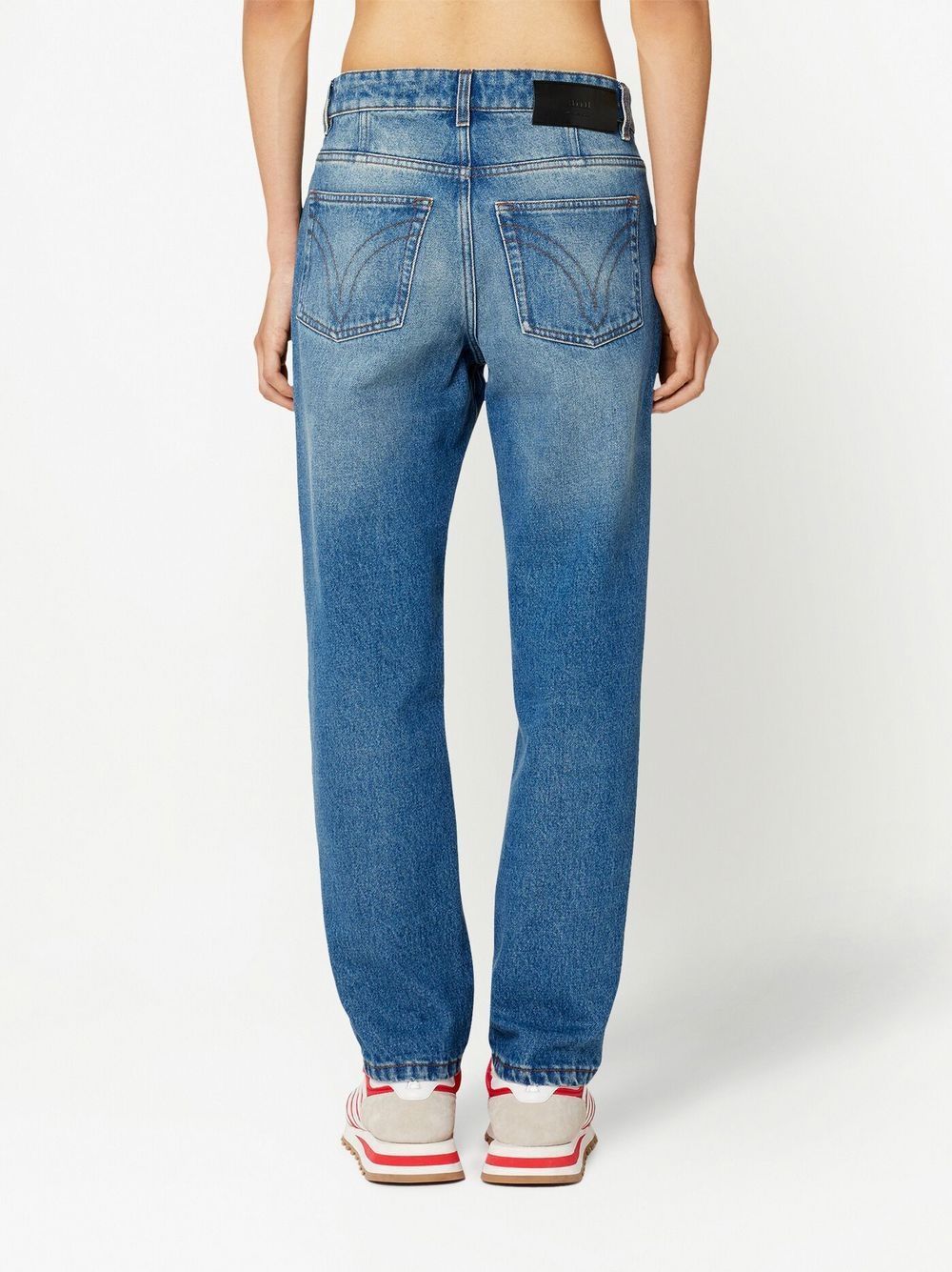 Ami Alexandre Mattiussi Ami Paris Jeans In Blue