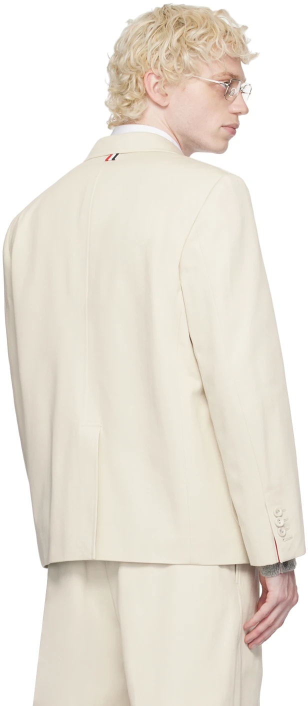 THOM BROWNE RWB-STRIPE TAILORED BLAZER