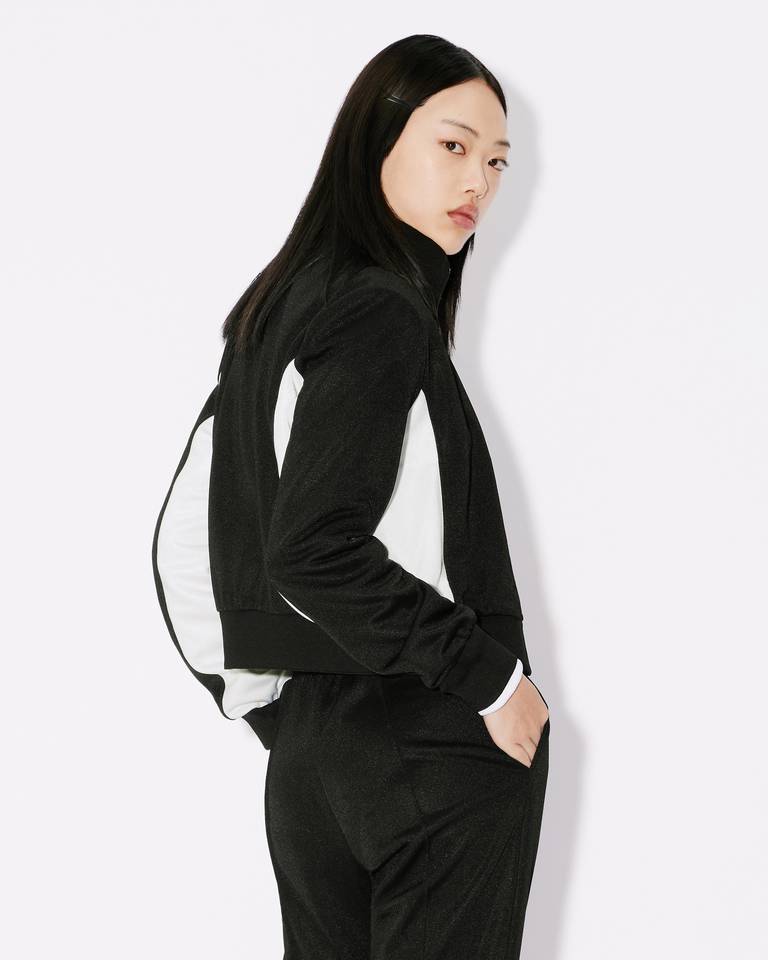 Kenzo Boke 2.0 Colour-block Track Jacket In Black