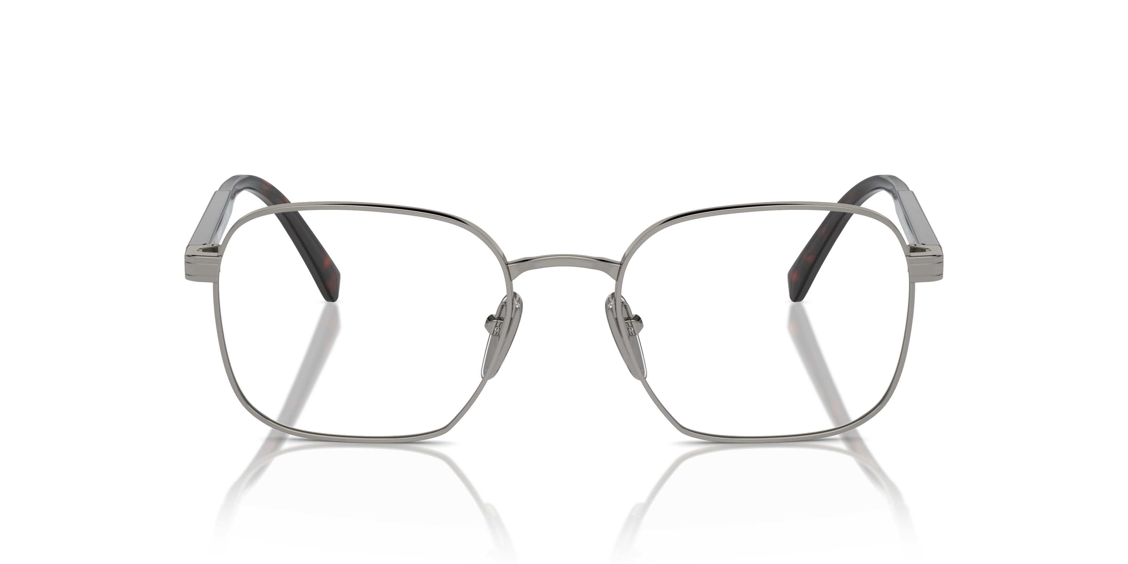 Prada Pr A55v Gunmetal Glasses In Gray