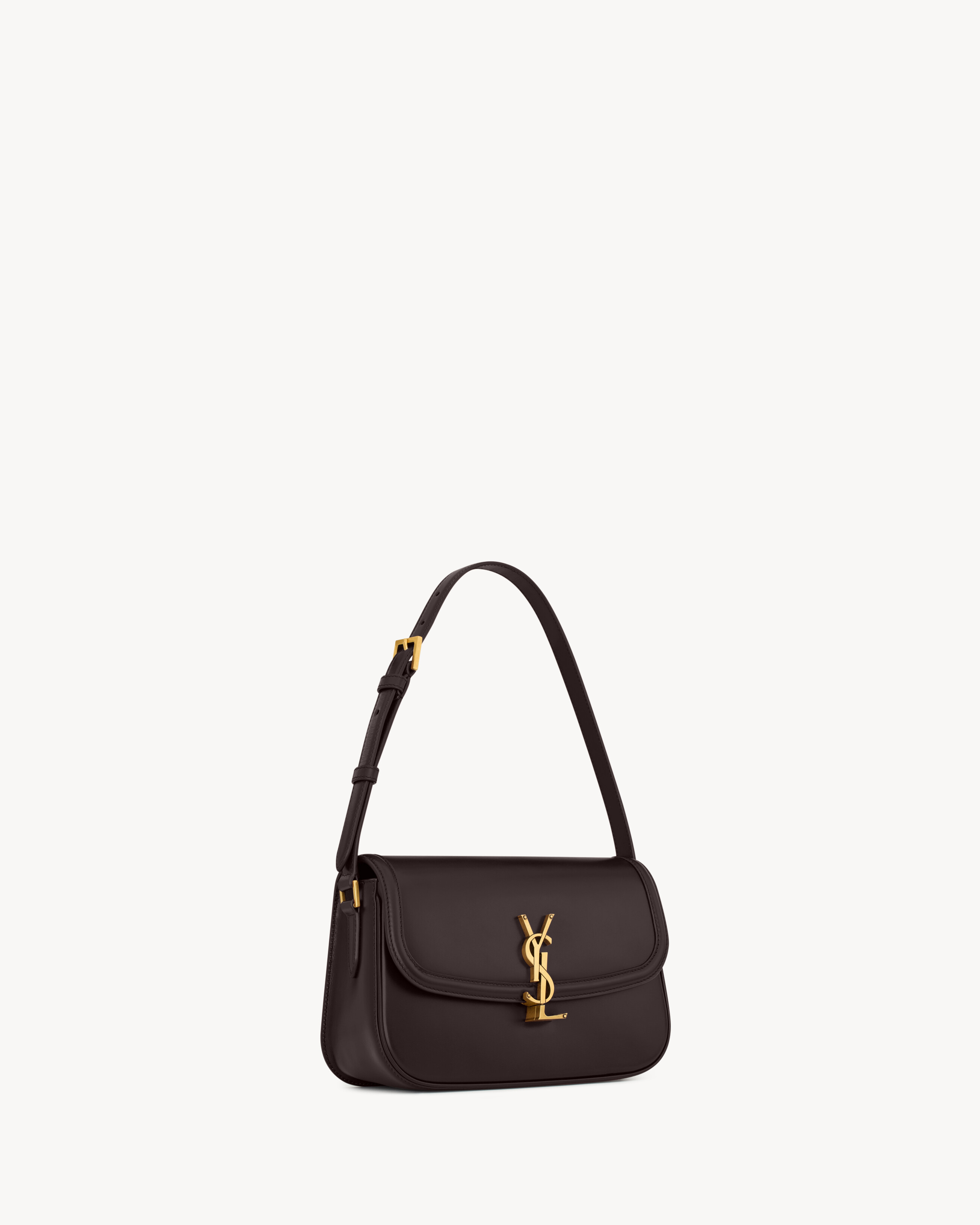 Saint Laurent Solferino Medium In Box In Black