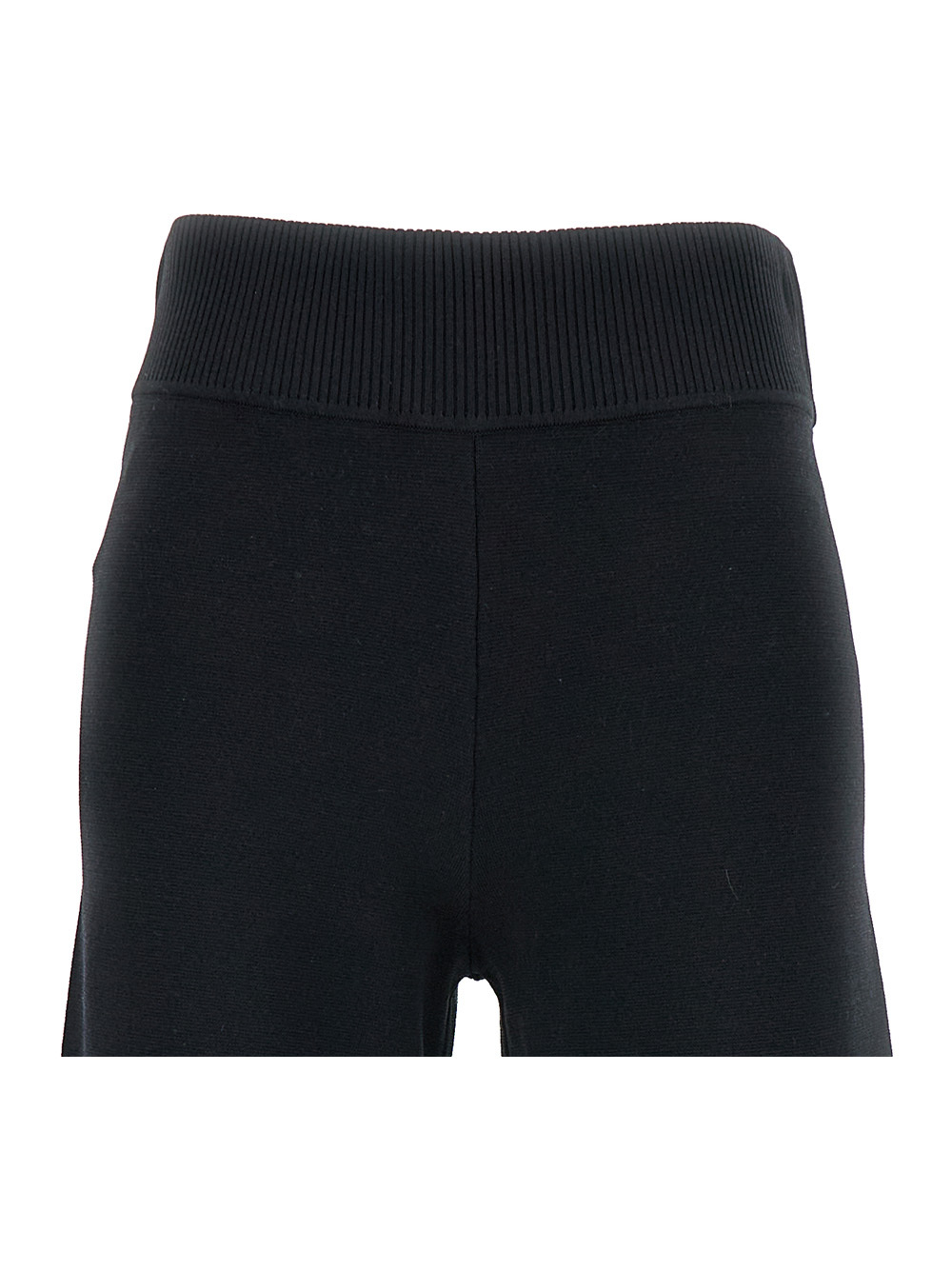 Shop P.a.r.o.s.h High Waist And Wide Legs Casual Trousers