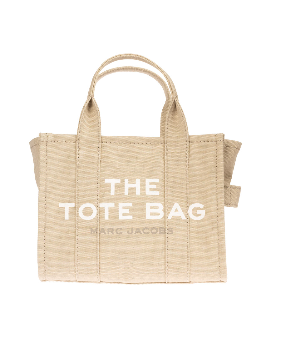 Marc Jacobs Marc Traveller Mini Logo Cnvs Tote Bag In Nude