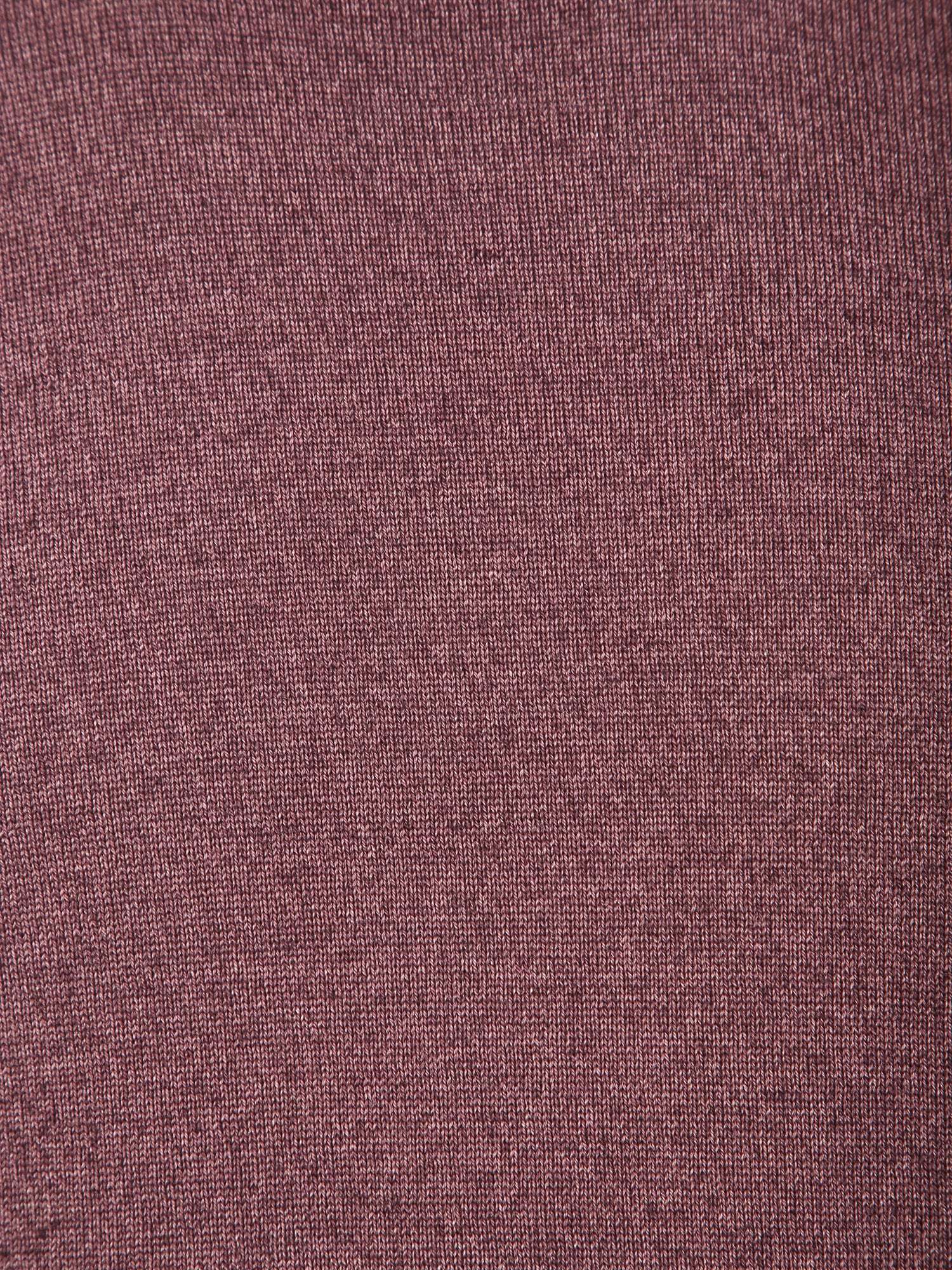 Lardini Burgundy High Neck Pullover In Red
