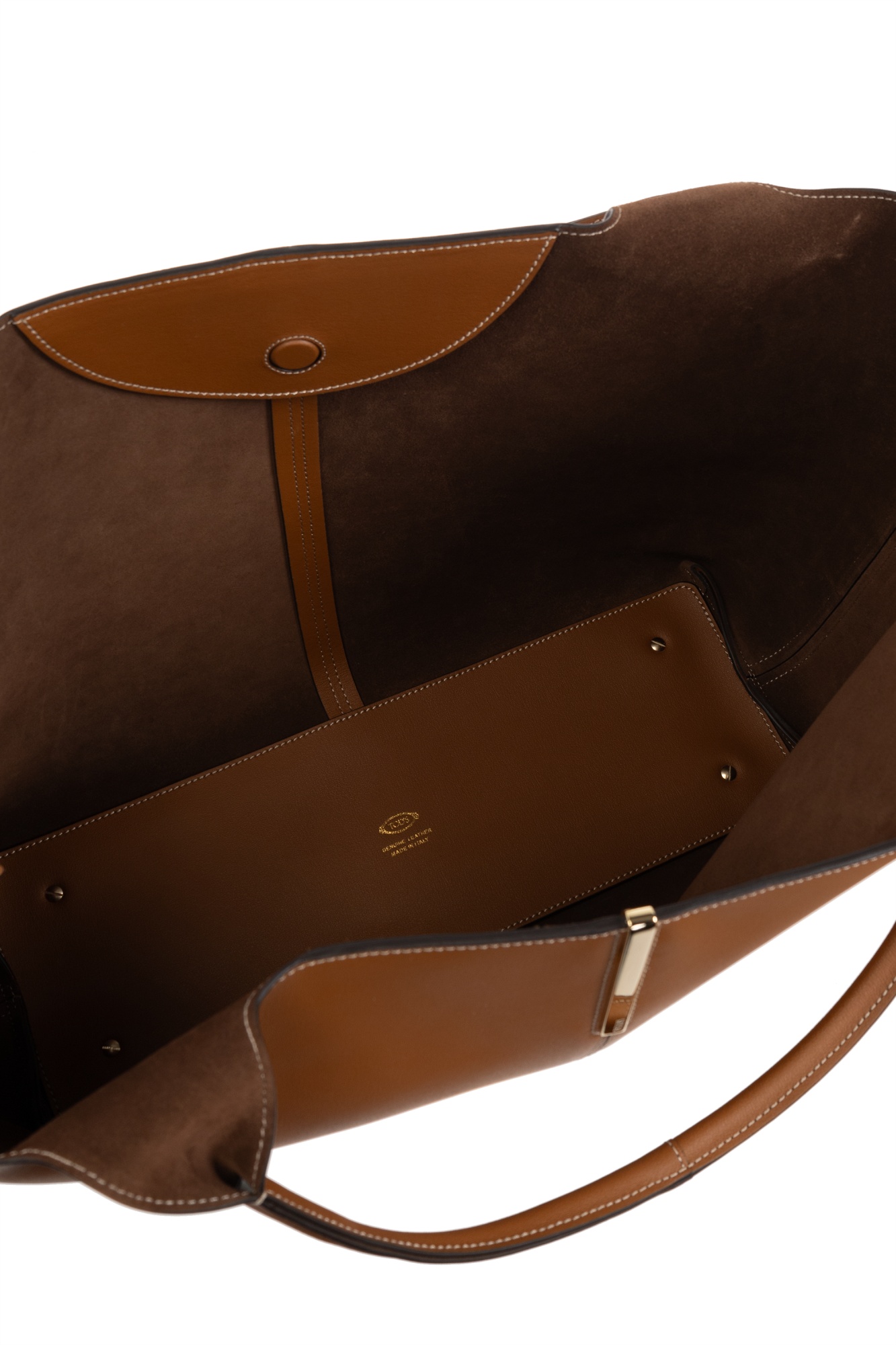 TOD'S MEDIUM LEATHER TOTE BAG