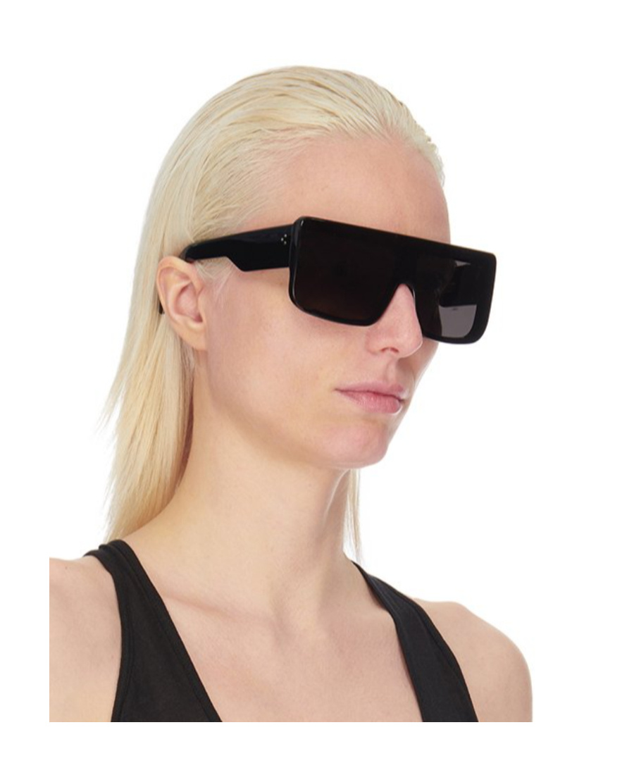 Rick Owens Oversize Square-frame Sunglasses In Black