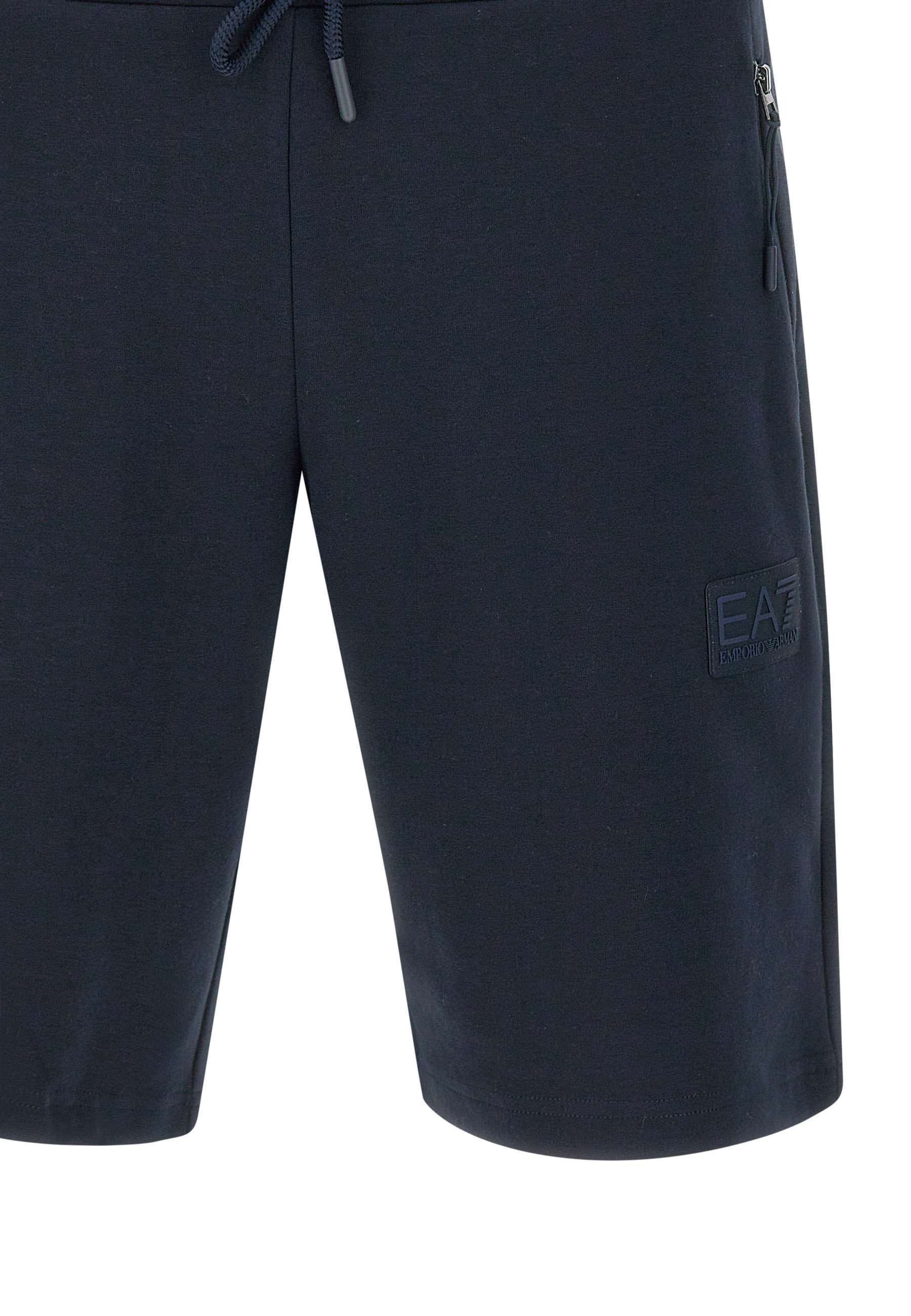 EA7 STRETCH-COTTON SHORTS