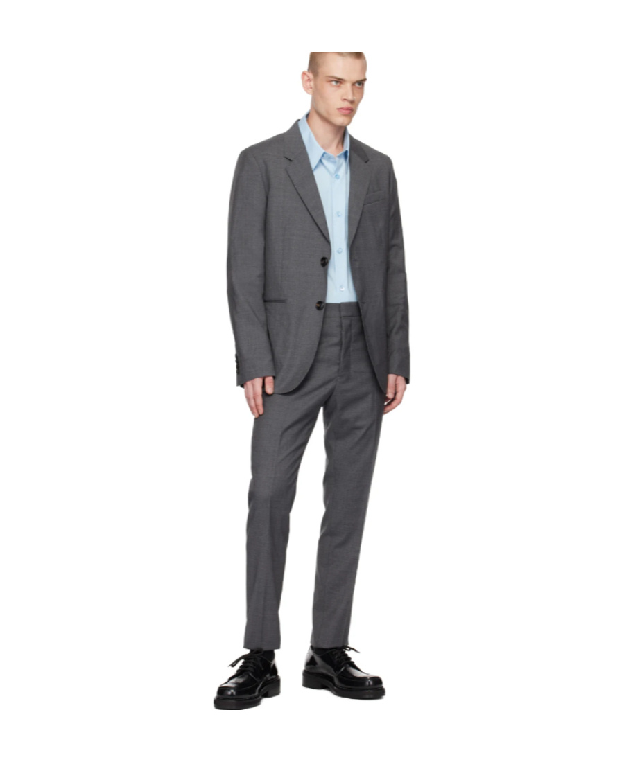 Ami Alexandre Mattiussi Straight-leg Logo Logo Casual Pants In Black