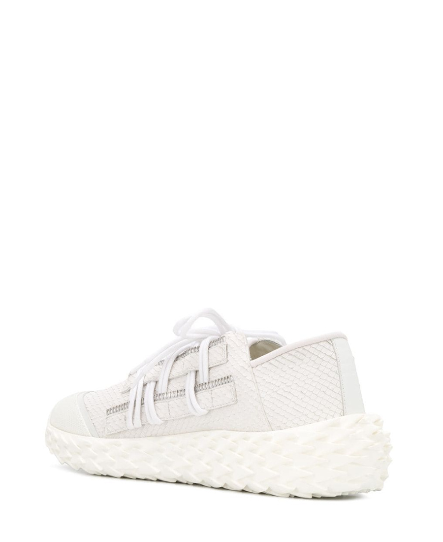 GIUSEPPE ZANOTTI PYTHON PRINTED SNEAKERS