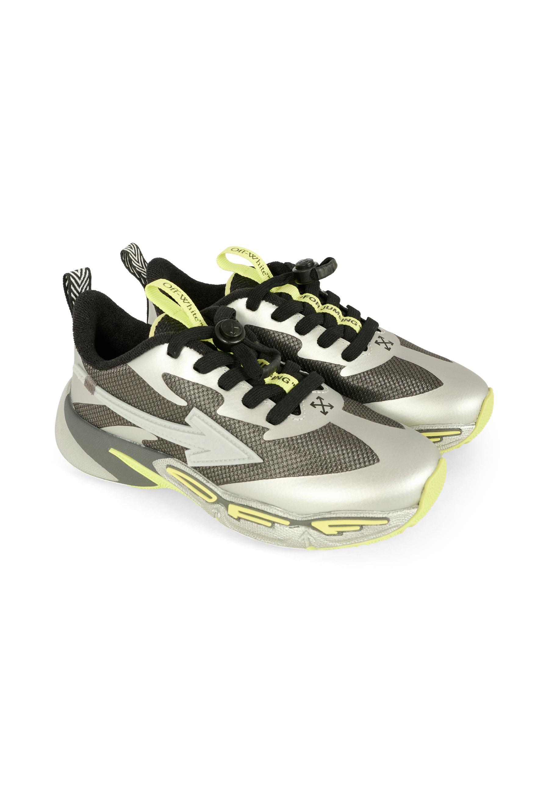 Off-white Round-toe Sneakers In Multi