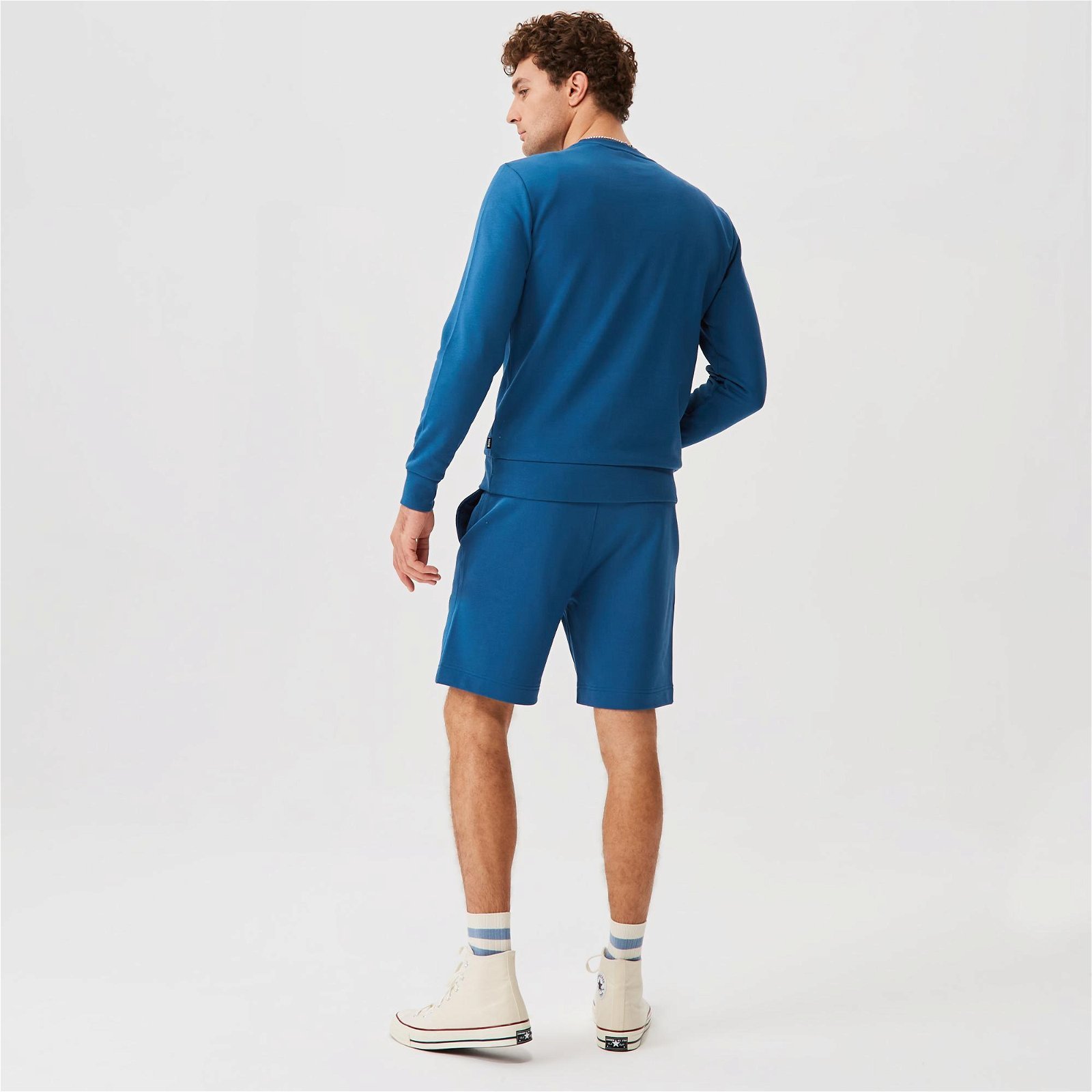HUGO BOSS LOGO PATTERN SWEATER 