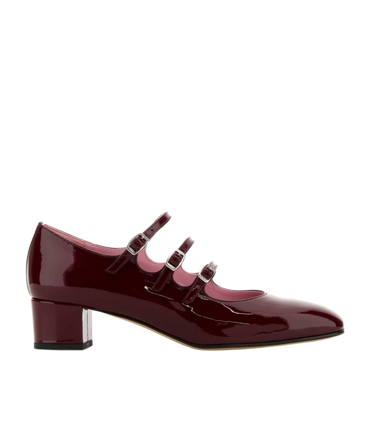Shop Carel Paris High-heeled Mary Jane Shoes In Brown