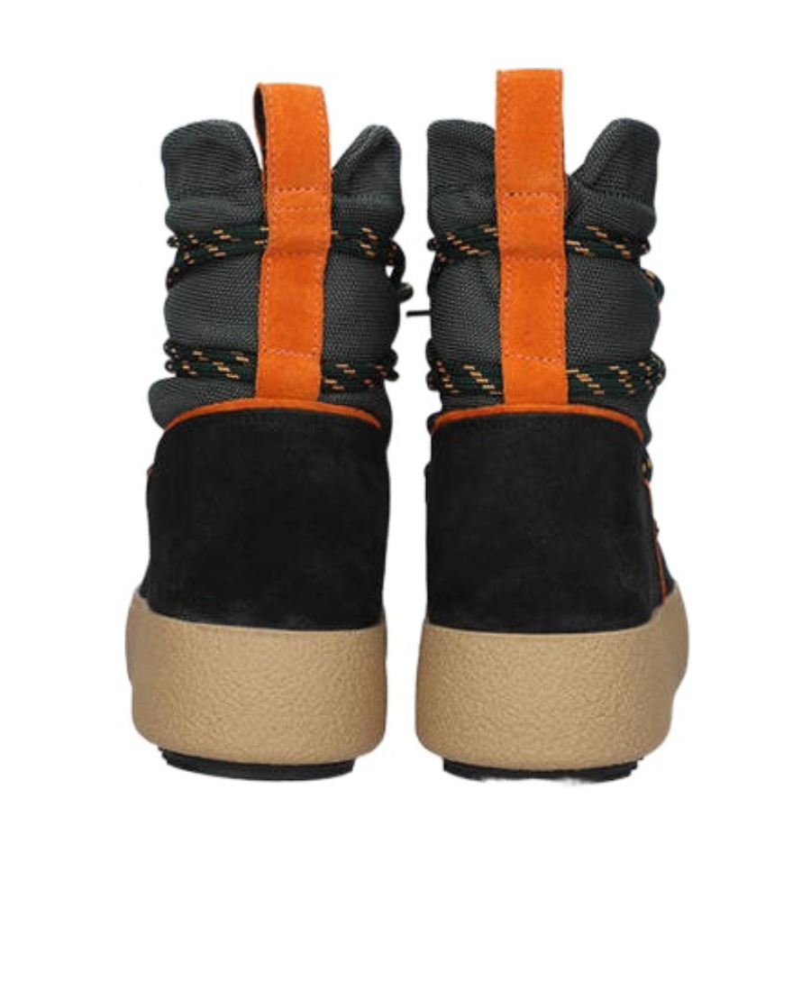 Moon Boot Mtrack Sport Khaki Boots In Black